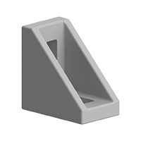 Giunto angolare per profili in alluminio